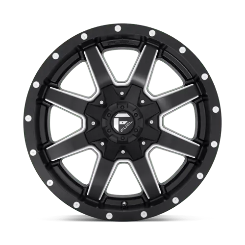 Fuel D538 Maverick Wheel – 17X9", 6X135Mm Bolt Pattern, Matte Black Machined Face, +1Mm Offset 1
