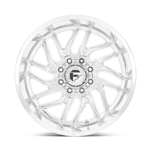 Fuel D80924201847 24X12 Polished-Milled Alloy Wheel – 8X180, -44Mm Offset 1