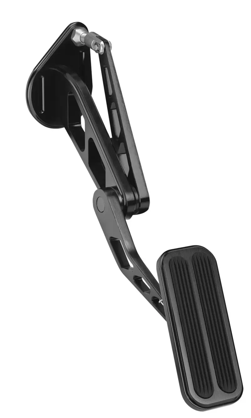 Lokar Throttle Pedal Assembly – Black, For 1964–1968 Mustang With Rubber Pad 1