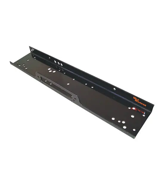 Mile Marker 50-87283 Universal Winch Mounting Channel – Designed For Extreme Grille Guards, 4.5×10″ Bolt Pattern 1