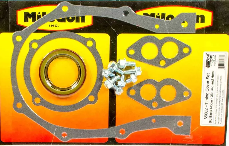 Milodon Bbm Timing Cover Installation Kit – Part Number 65662 1