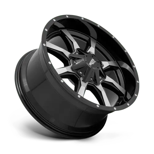 Moto Metal Mo97021235344N Mo970 20X12 5X5.0/5.5 G-Blk Mach -44Mm 1