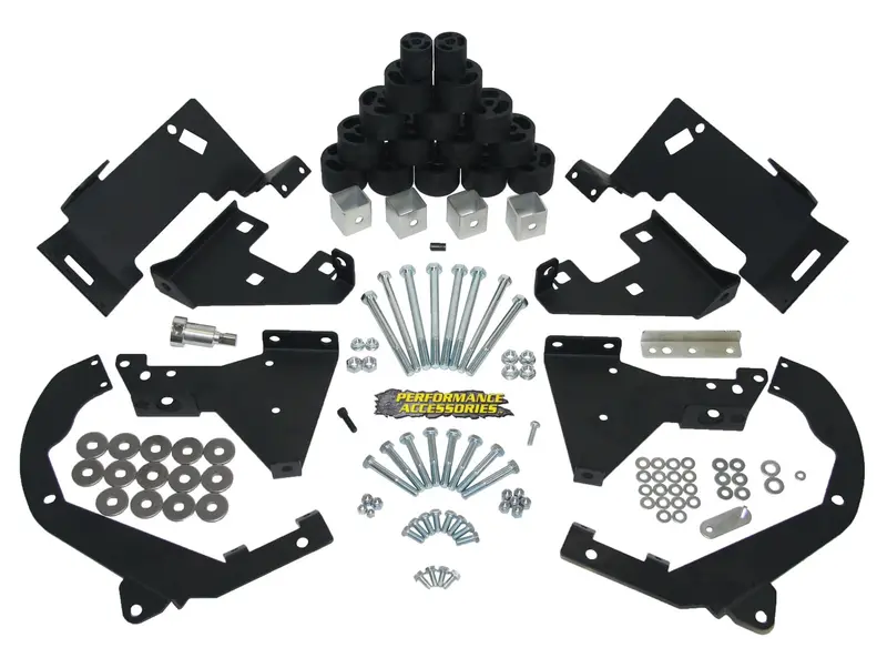 Performance Accessories 2-Inch Body Lift Kit For 2014–2015 Chevy Silverado 1500 1