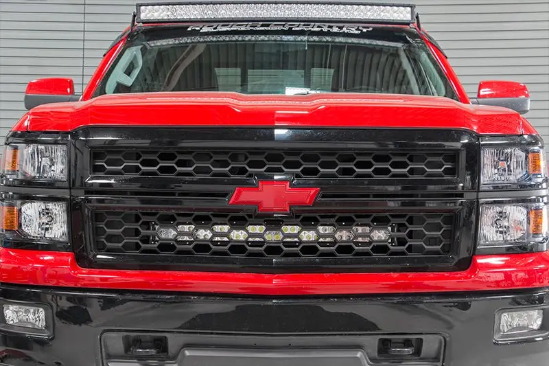 Rough Country 70624 Chevrolet 30 Inch Curved Cree Led Grille Kit Dual Row 14-15 Silverado 1500 Rough Country 1