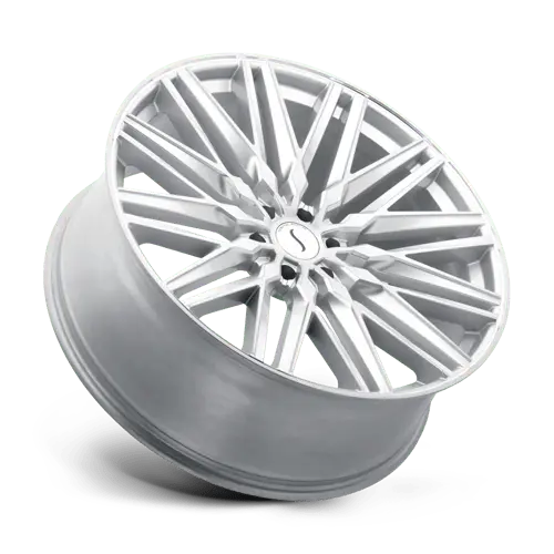 Status Stadm 20X9 Matte Silver Off-Road Wheel – 6X5.5, 15Mm Offset 1