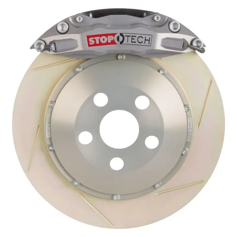 Stoptech Trophy Sport Front Big Brake Kit – Two-Piece Slotted Rotor 1