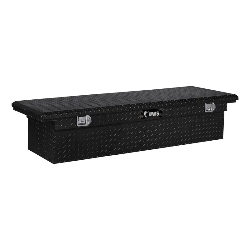 Uws Gloss Black 60-Inch Low-Profile Aluminum Truck Tool Box – Ec10232 (Heavy-Duty Packaging) 1