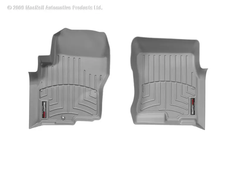 Weathertech 460471 Digitalfit Front Row Floor Liners – Gray, Laser-Scanned For Exact Vehicle Fit 1